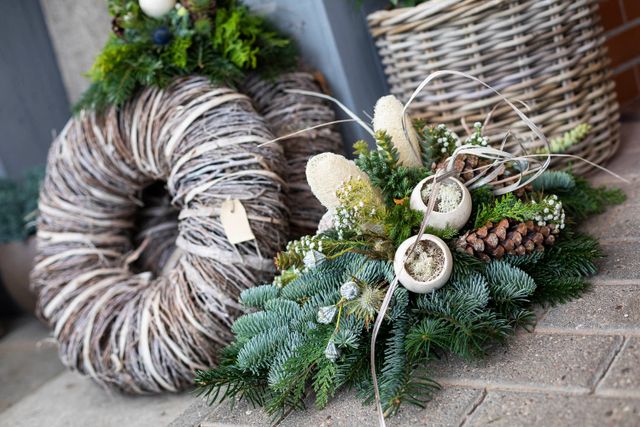 Adventsgesteck bei Florist Judel in Mulsum