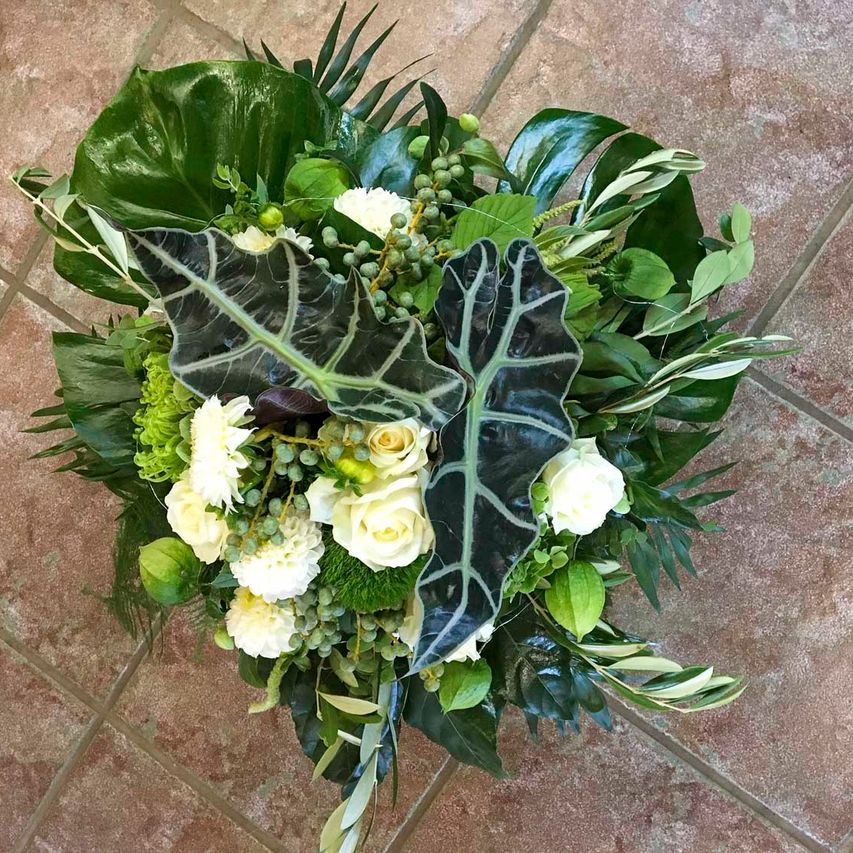 Bunter Blumenstrauß von Florist Nicky Judel aus Mulsum